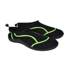 GENERICO - AQUASHOES - ZAPATILLAS DE AGUA PUNTA SAL NEGRO VERDE 39 AL 44