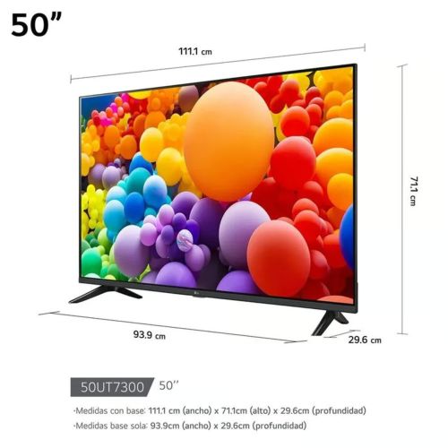 TV 50 UHD 4K Smart ThinQ AI Smart 50UT7300PSA