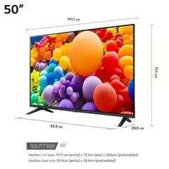 TV 50 UHD 4K Smart ThinQ AI Smart 50UT7300PSA
