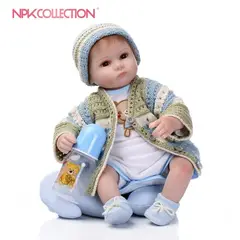 TIOZONEY - Muñeca bebe reborn vinilo de silicona juguetes