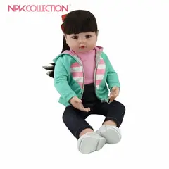 TIOZONEY - Npk suave hecha a mano 48cm silicona vinilo reborn baby Dolls Reborn m