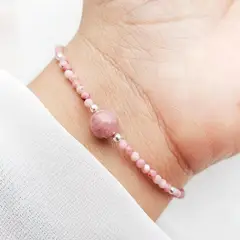 INTUERI - Pulsera Ame Rodonita