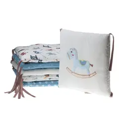 TIOZONEY - Toddler Bed Protector de cuna Caballo