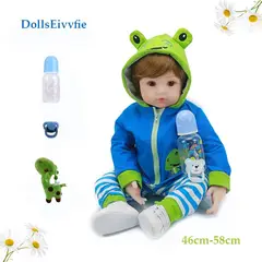 TIOZONEY - Muñeca bebe reborn vinilo de silicona juguetes