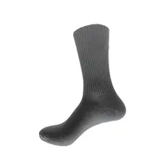 SILVERA NANOTECH - Medias escolares niño niña de algodón peruano premium - Gris