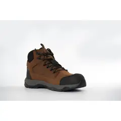 NORSEG - Bota de seguridad para hombre cuero nobuck viper ct marrón safety