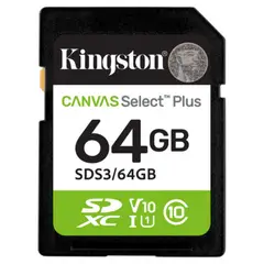 KINGSTON - Memoria SDXC 64GB 100MBs