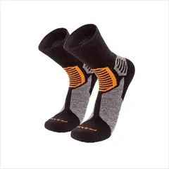 SILVERA NANOTECH - Medias trekking térmicas de merino alpaca caminatas ciclismo gym tenis