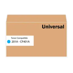 UNIVERSAL STUDIOS - Toner Hp CF401A 201A Cyan Compatible