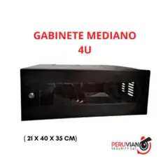GENERICO - GABINETE DE PARED 4U MEDIANO GAB-4U MEDIANO