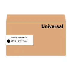 UNIVERSAL STUDIOS - Toner Hp CF280X 80X Negro Compatible