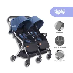 GENERICO - Coche Cuna Mellicero Partner Color Azul