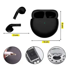 IMPORTADO MC - AUDIFONOS BLUETOOTH PRO 6