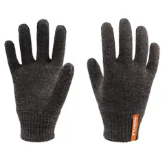 SILVERA NANOTECH - Guantes térmicos de alpaca lana merino sin costuras trekking running