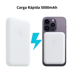 OEM - Cargador inalambrico Magsafe para iPhone 15 14 13 12 capacidad 5000mAh