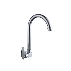 XM - Llave Ganso Para Cocina en Bronce Cromado