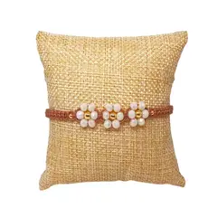 LUCYANA JOYAS Y ACCESORIOS - Pulsera de Hilo para Mujer con Flores - Joyas Lucyana