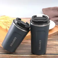 GENERICO - VASO TERMO CON TERMOMETRO DIGITAL - PLOMO