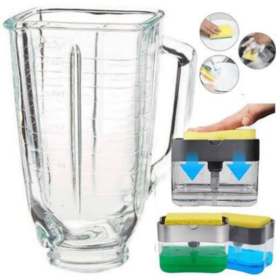 Vaso Clásico para Licuadora + Dispensador para Lavavajillas