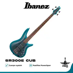 IBANEZ - SR300E CUB Bajo Eléctrico 4 Cuerdas