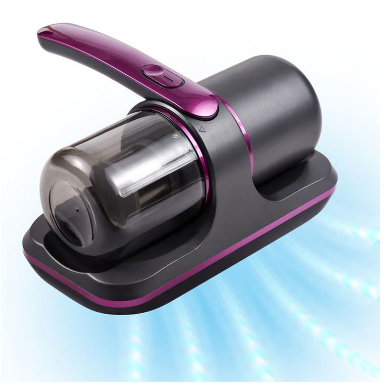 Aspiradora inalámbrica de mano anti ácaros con luz led uv