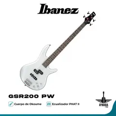 IBANEZ - Bajo eléctrico 4 cuerdas GSR200 PW