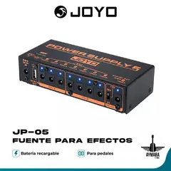 JOYO - Fuente para efectos recargable JP-05