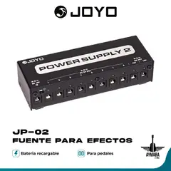 JOYO - Fuente para efectos recargable JP02