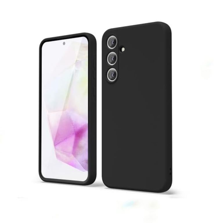 Silicona Para Samsung Galaxy A35 - Negro