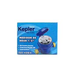 GENERICO - Medidor de Agua De Media chorro simple 813D3R80 KEPLER