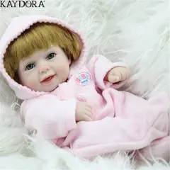 TIOZONEY - Muñeca bebe reborn vinilo de silicona juguetes