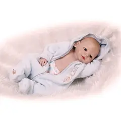 TIOZONEY - Muñeca bebe reborn vinilo de silicona juguetes