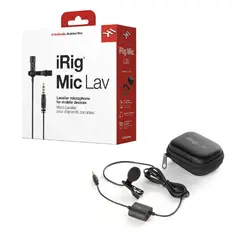 IK MULTIMEDIA - Microfono Condensador Lavalier Irig IP-IRIG-MICLAV-IN