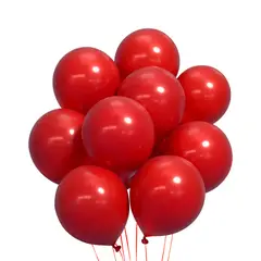 KTK - Bolsa de Globos Látex 10" Rojo de 100 unidades