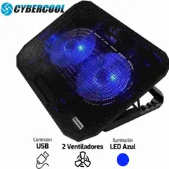 HALION - COOLER CYBERCOOL HA-73 LED AZUL