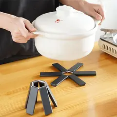 MEGIMPERU - Pack X2 Soporte Plegable para Ollas con Aislamiento al Calor