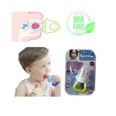 SANTOLEE - Chupón Anti-ahogo para bebes - Verde