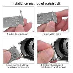 GENERICO - CORREA IMANTADA PARA HUAWEI GT3 SE NEGRO