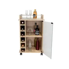 NACION MUEBLES - Mueble para bar Kaia Beige
