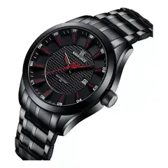 NAVIFORCE - Reloj 8032 Analogo Correa Acero Caballero BR