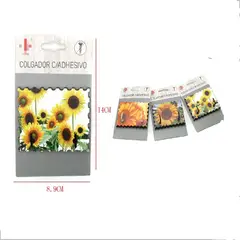 OTTOWARE - Set de 3 Gancho con Adhesivo Diseños Variados