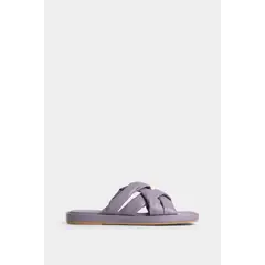 VELEZ - Vélez Sandalia Plana Bacopa De Cuero Para Mujer Straps Lila