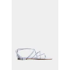 VELEZ - Vélez Sandalia Plana Mentha Cuero Para Mujer Capellada Lila