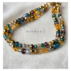 GENERICO - PULSERA DE COLORES PULSERA DE PIEDRAS NATURALES