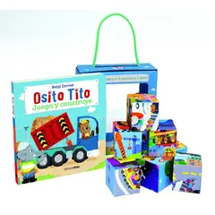 GENERICO - Libro Infantil Osito Tito Juega y Construye Libro y Rompecbezas