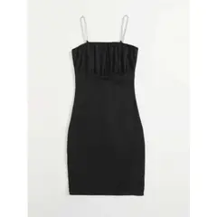 GENERICO - VESTIDO LOLITA AJUSTADO CON CADENA