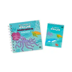 INGENIAL - Pack de dibujo Kids Animales Marinos