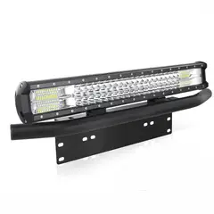 GENERICO - Combo Barras Led Neblinero 288w 50cm + Soporte Rack
