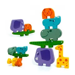 GENERICO - Zetotanimo Bloques Animalitos Juego Apilable Equilibrio