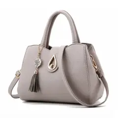 GENERICO - Bolso de cuero PU para mujer bandolera de hombro europea.